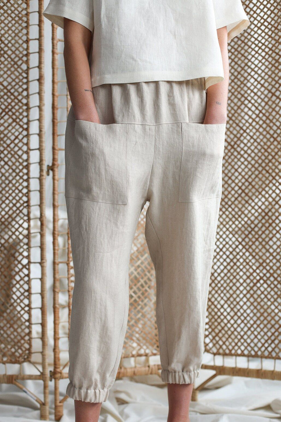 Patsy Mid-Rise Waist Pants