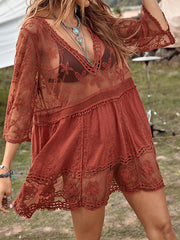 Lola Lace Cover-Up Dress