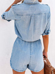 Dreamy Daze Denim Romper