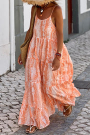 Access Printed Cami Maxi Dress