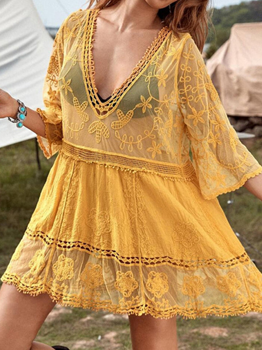 Lola Lace Cover-Up Dress