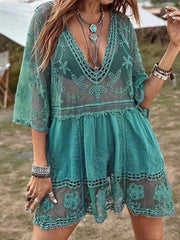 Lola Lace Cover-Up Dress