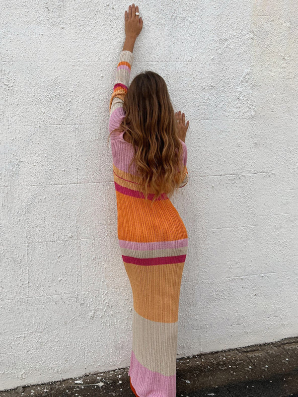 Jakki Knitted Beach Dress