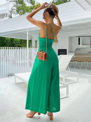 Natalia One Strap Backless Jumpsuit