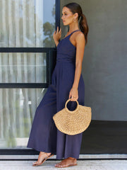 Natalia One Strap Backless Jumpsuit