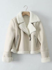 Kimmel motorcycle short fur coat