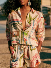 She's Carefree Two-piece Short Set