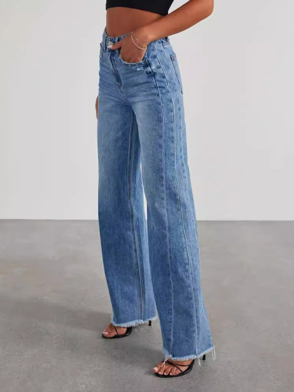 Hannity Frayed Hem Jeans
