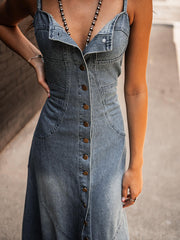 Fun In The Sun Denim Dress