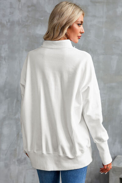 Eva Half Zip Sweatshirt