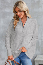 Eva Half Zip Sweatshirt