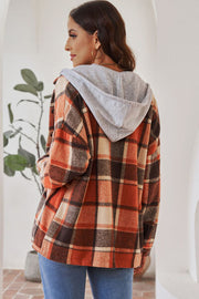 Blake Plaid Hooded Jacket