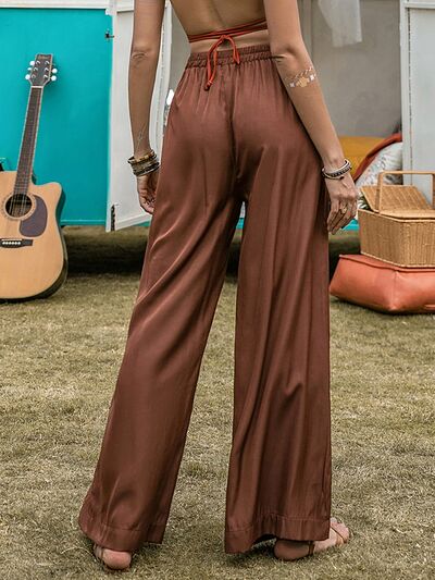 Rusty Chocolate Flare Pants