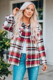 Double Take Plaid Shirt