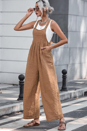 Tye Me Wide Leg Overalls