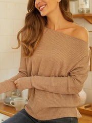 Major Impact Ribbed Knit Top