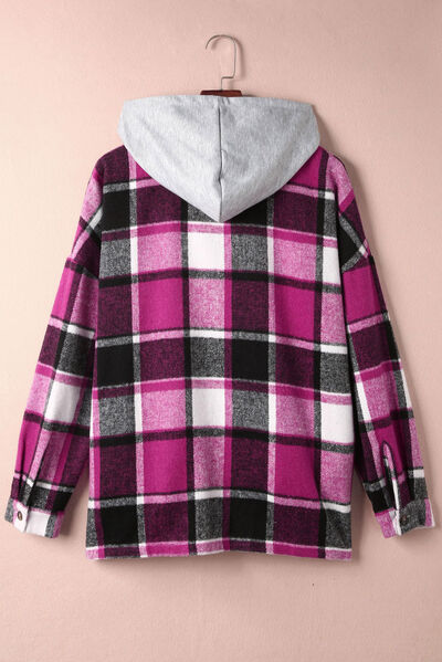 Blake Plaid Hooded Jacket