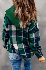 Blake Plaid Hooded Jacket