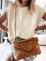 Camellia Cap Sleeve Sweater Vest