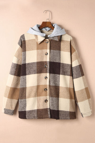 Blake Plaid Hooded Jacket