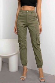 Mystique High-Waist Cargo Pants