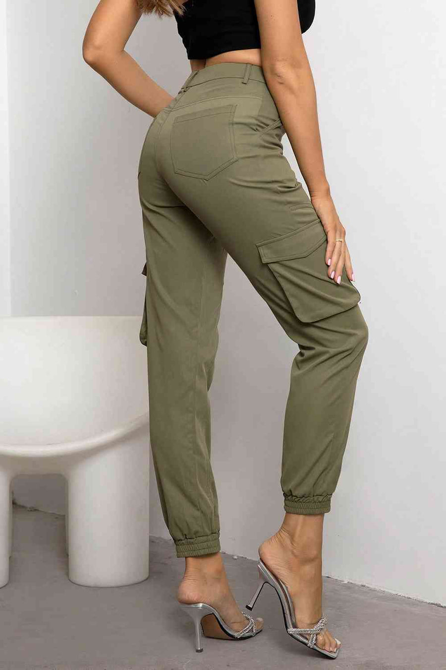 Mystique High-Waist Cargo Pants