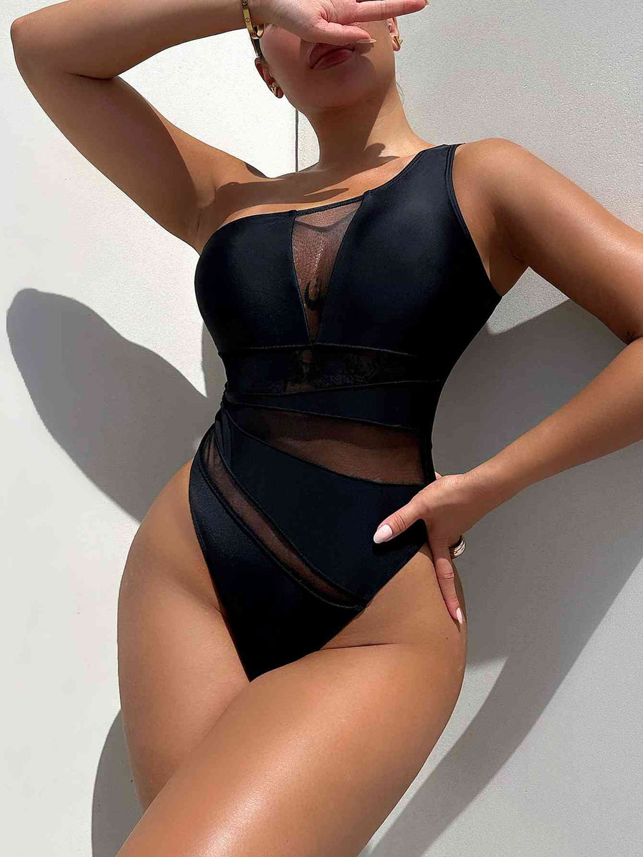 Ozzie One-Shoulder One-Piece Swimsuit