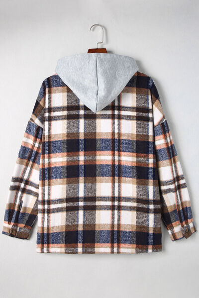 Blake Plaid Hooded Jacket