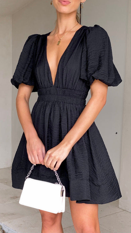 Weekend Fling Puff Sleeve Dress