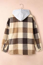 Blake Plaid Hooded Jacket