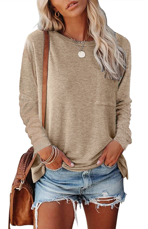 Henna Casual Long Sleeve Top