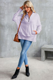 Eva Half Zip Sweatshirt