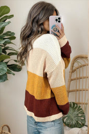 Yogi Color Block Sweater