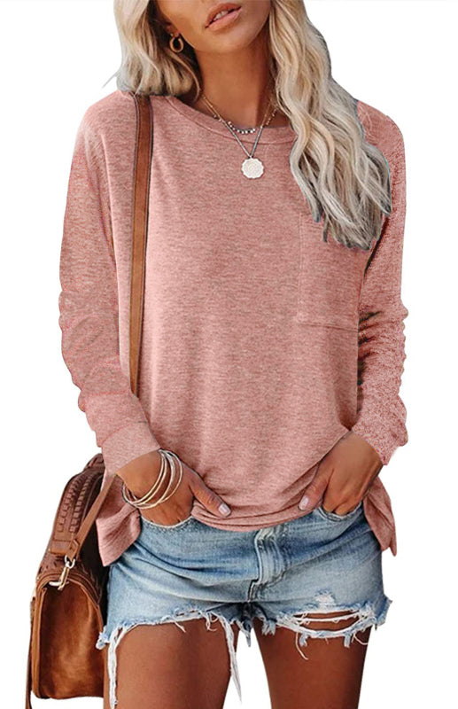 Henna Casual Long Sleeve Top