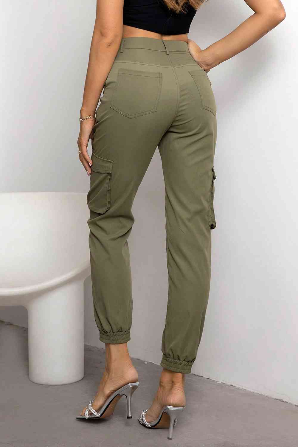 Mystique High-Waist Cargo Pants