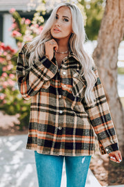 Double Take Plaid Shirt