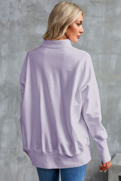 Eva Half Zip Sweatshirt