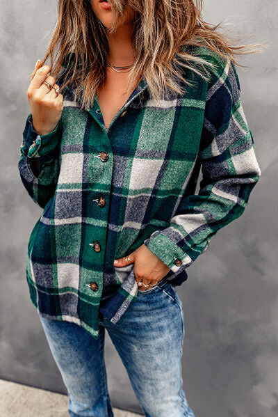 Blake Plaid Hooded Jacket