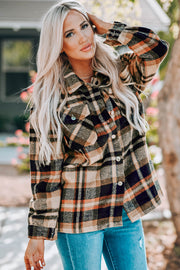 Double Take Plaid Shirt