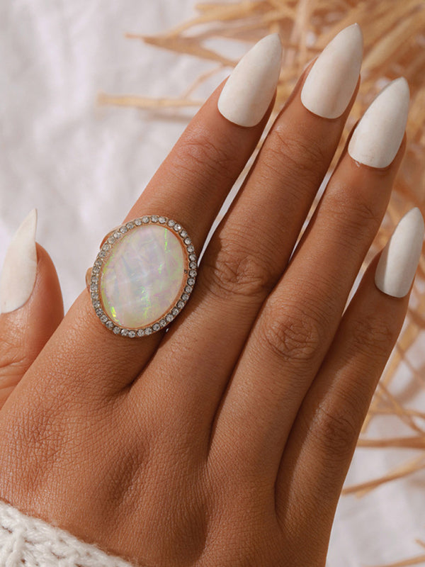 Alloy edging ring