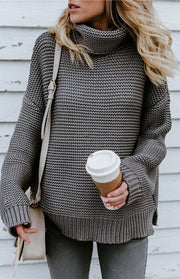 Brooklyn High Neck Pullover Sweater