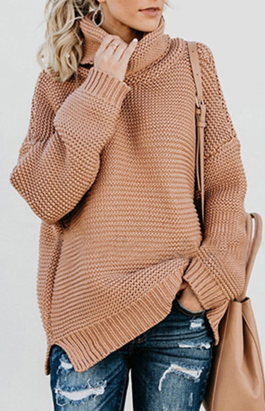 Brooklyn High Neck Pullover Sweater