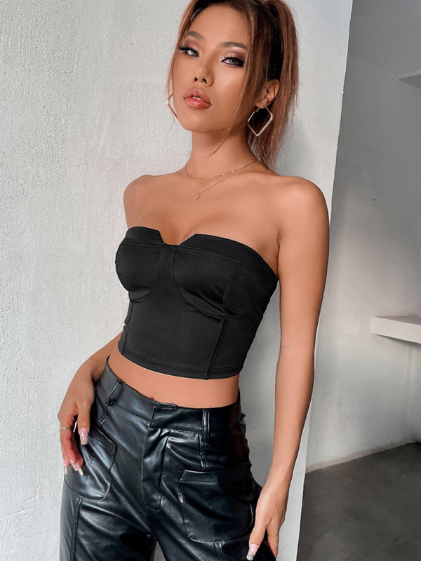 Quinn Tube Top - Black