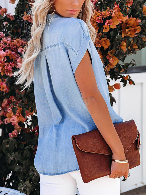 Wednesday Denim Button-up Shirt