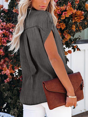 Wednesday Denim Button-up Shirt