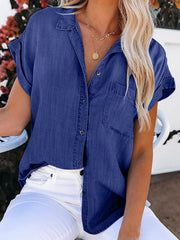 Wednesday Denim Button-up Shirt