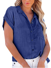 Wednesday Denim Button-up Shirt