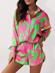 Trish Printed Short Set