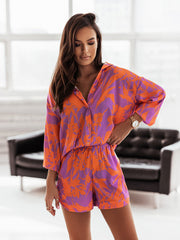 Trish Printed Short Set