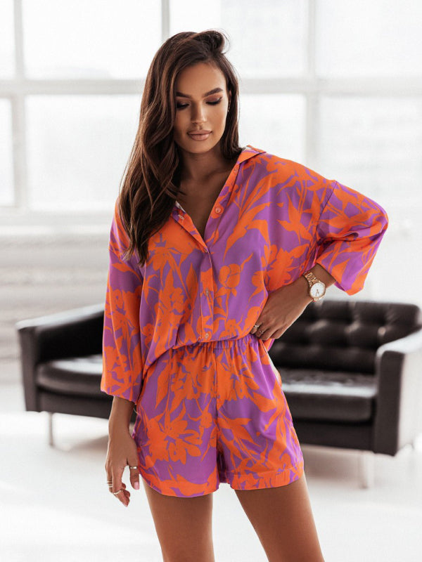 Trish Printed Short Set